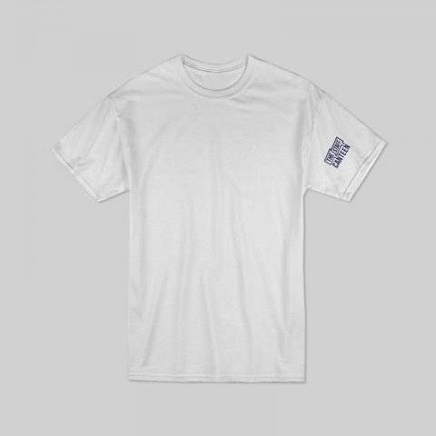 Plain White T-shirt with Logo