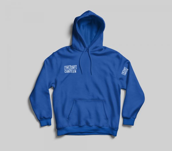 The Staff Canteen Blue Hoodie